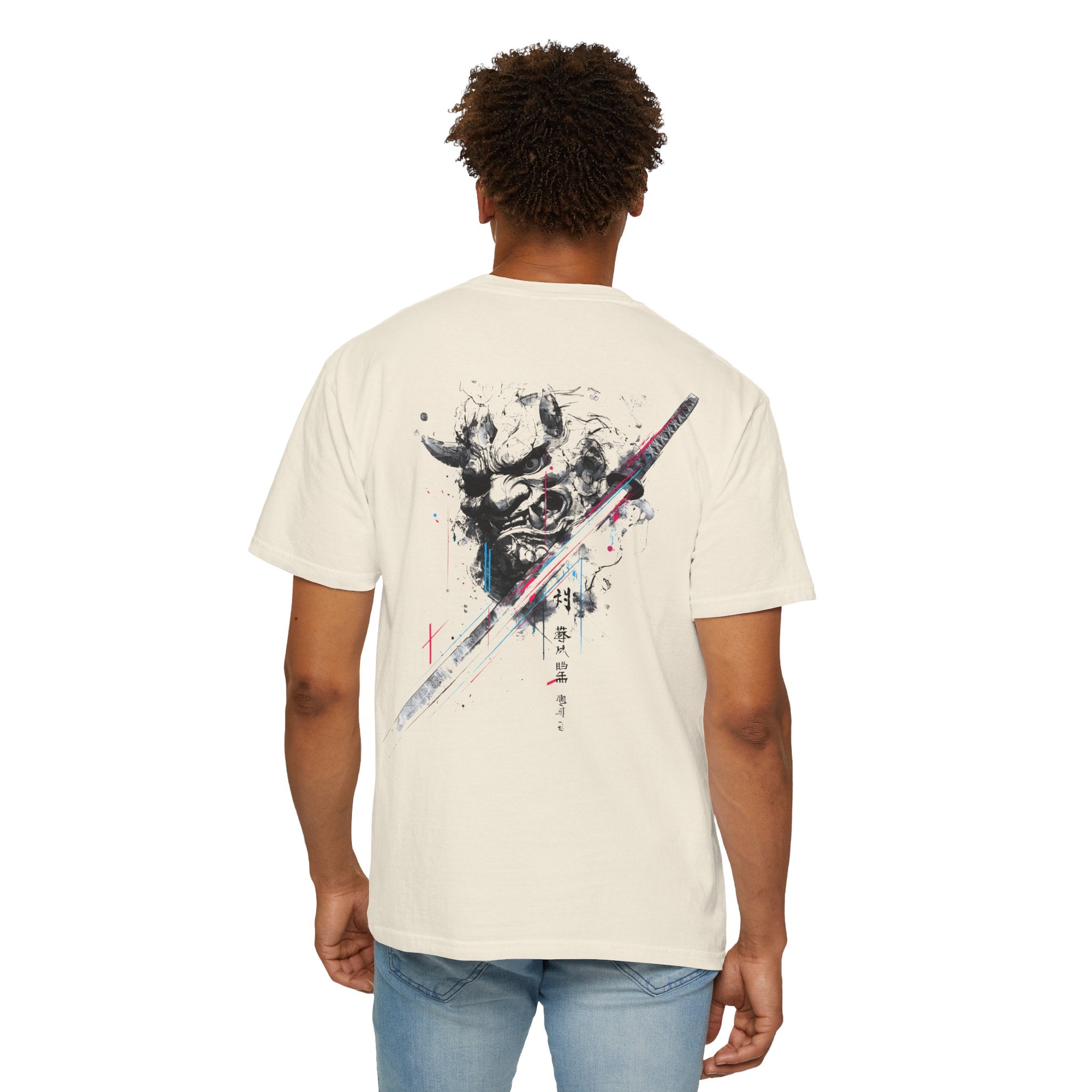 The Blade of the Veiled Oni Premium Tee Ivory
