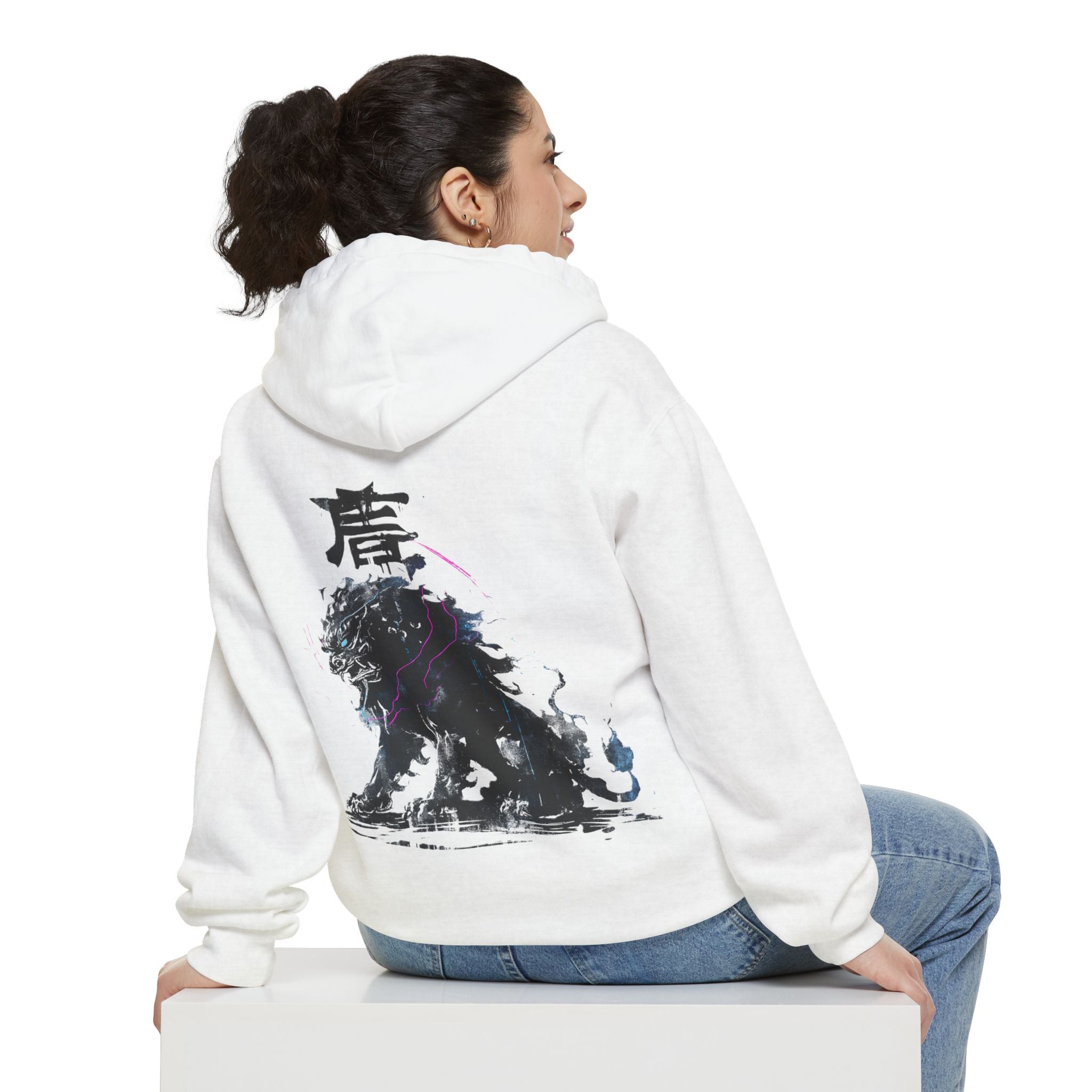 The Glitching Guardian Premium Hoodie
