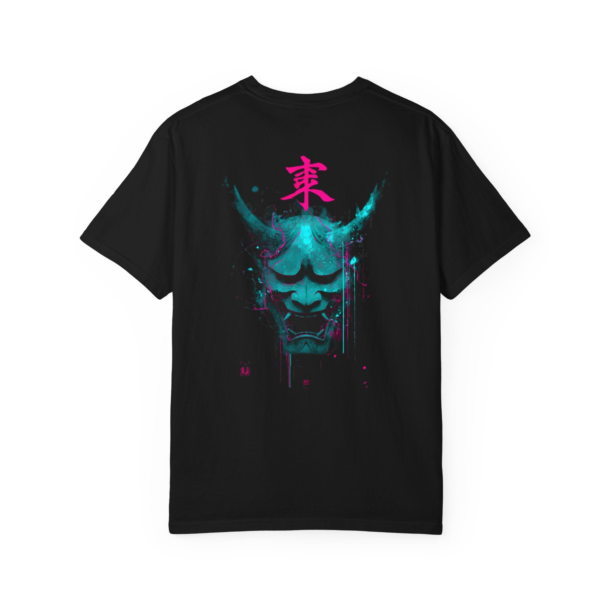 The Neon Oni Premium Tee in Black