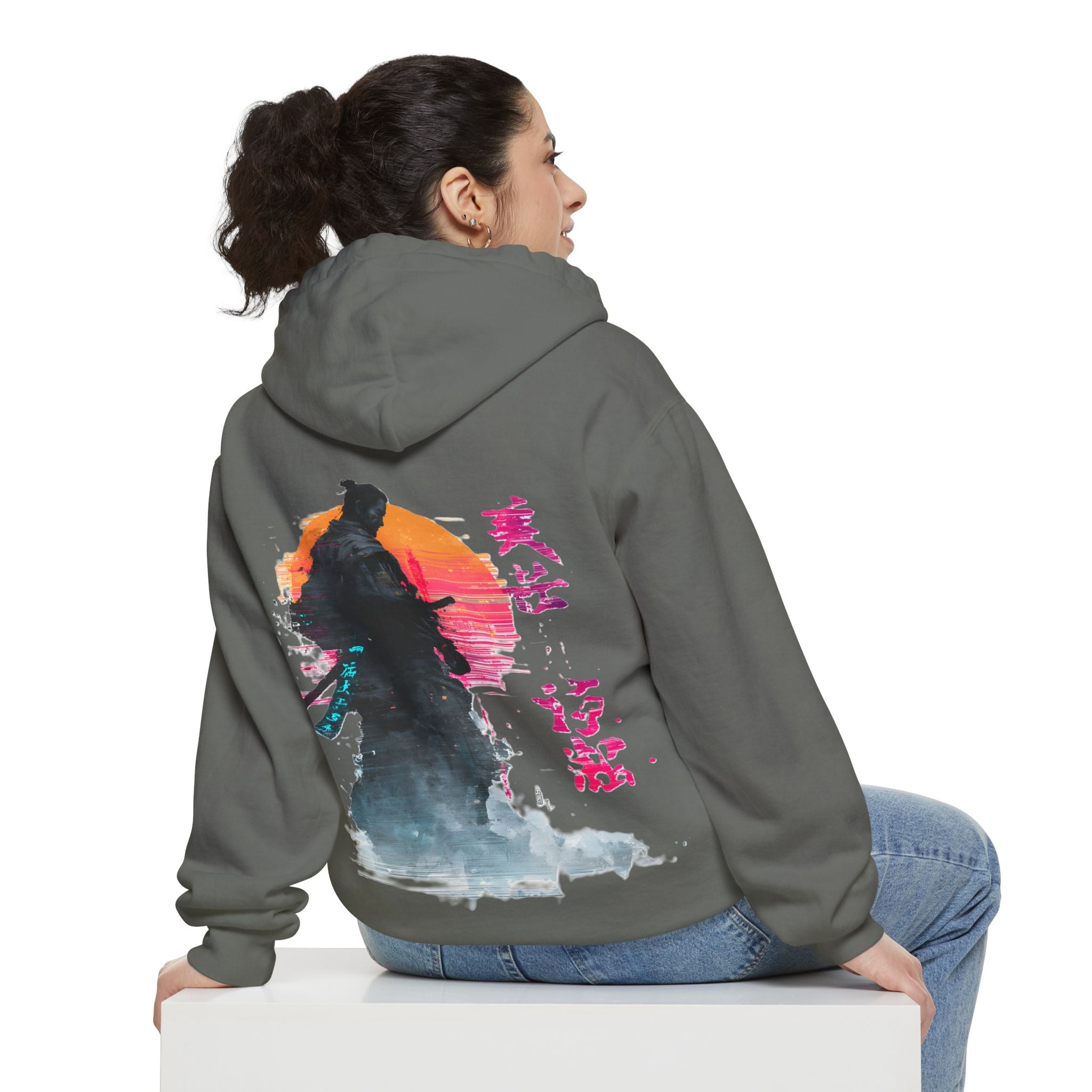 Twilight of the Silent Blade Premium Hoodie