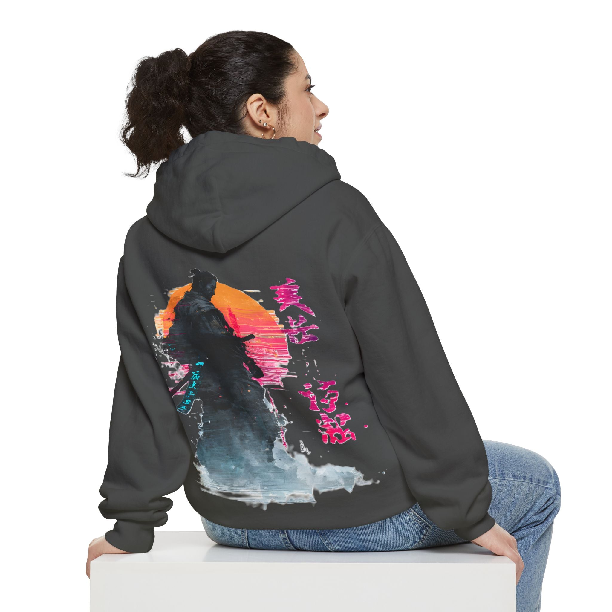 Twilight of the Silent Blade Premium Hoodie